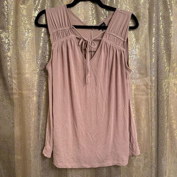 Buckle Black Mauve Dusty Rose Smoothing Shaping Tank Top Small - Picture 1 of 10